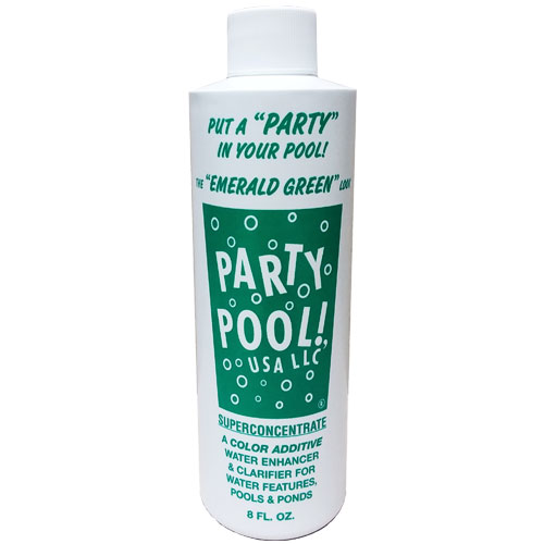 Emerald Green Swimming Pool Coloring bottle